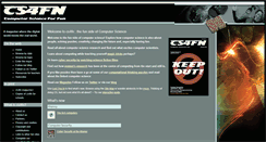 Desktop Screenshot of cs4fn.org.uk